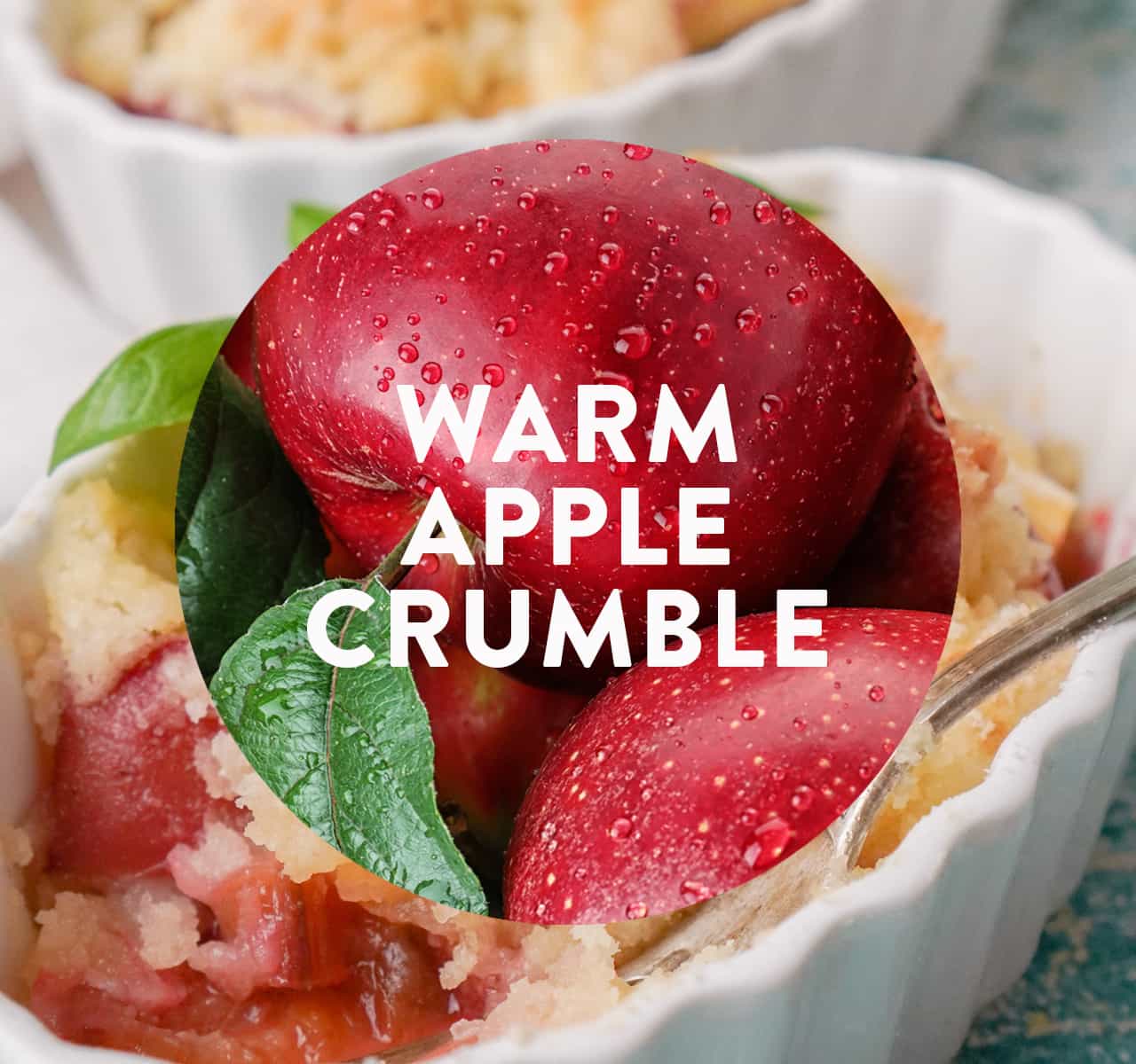 Vanilla bean, apples and apple crumble fragrance for Air Wick Air Freshener Warm Apple Crumble