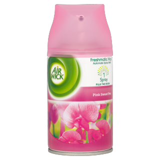Air Wick Essential Oils Aerosol Spray Air Freshener, Pink Sweet Pea - ASDA  Groceries