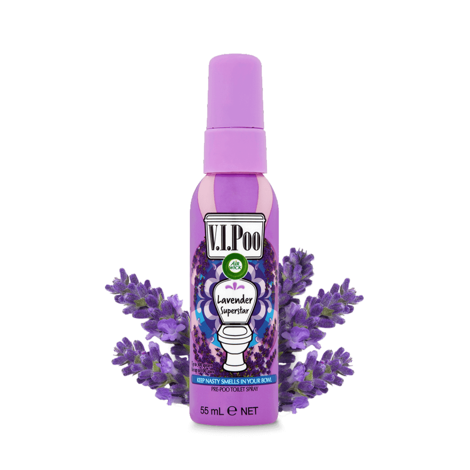 AIR WICK® VIPoo Pre-Poop Toilet Spray - Lavender Superstar (Canada)