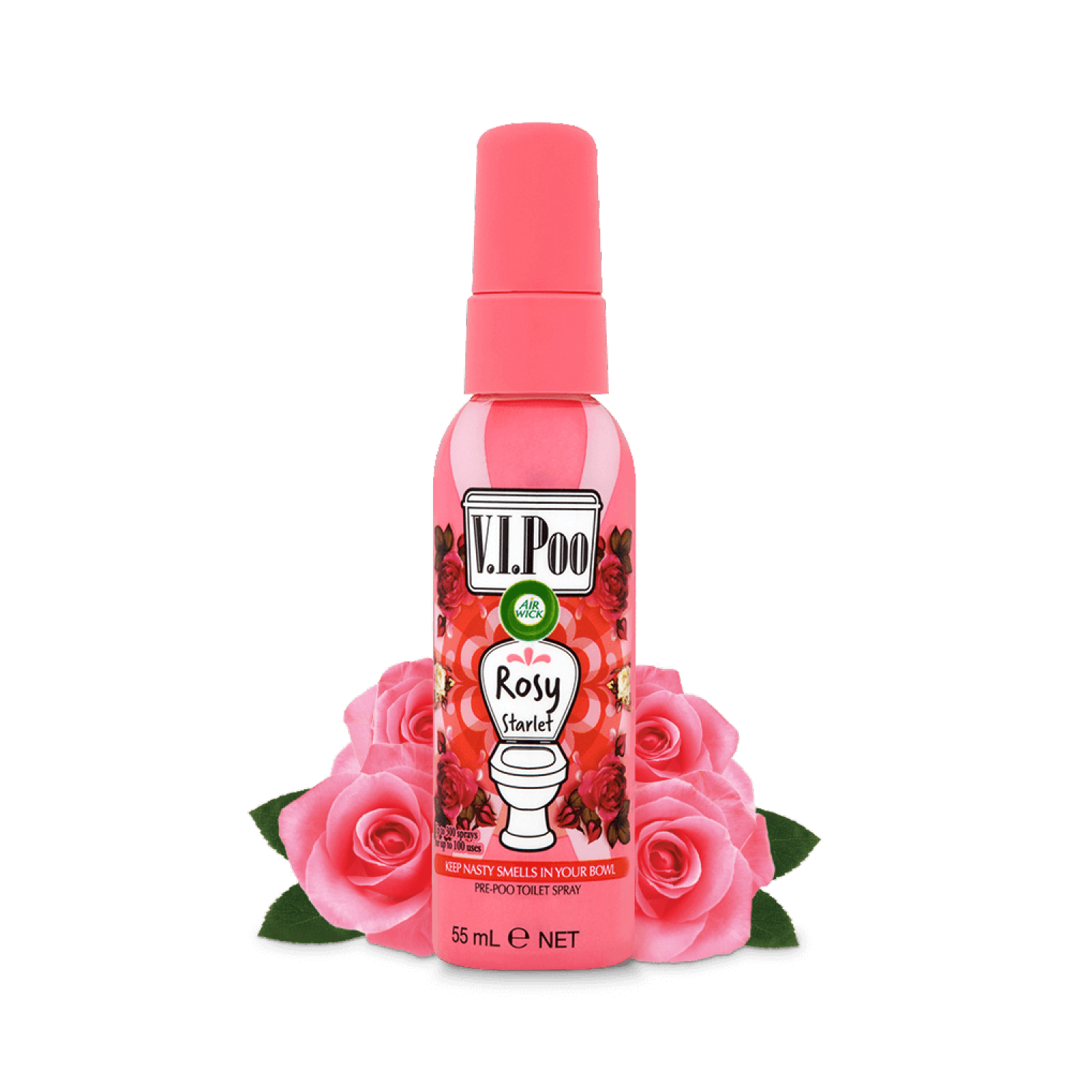 AIR WICK Air Wick vipoo rose spray 55ml pas cher 