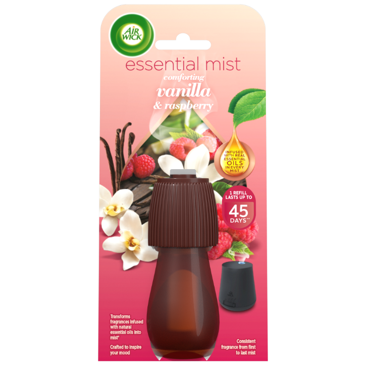 Air Wick Relaxing Vanilla and Raspberry Essential Mist Refill 20ml