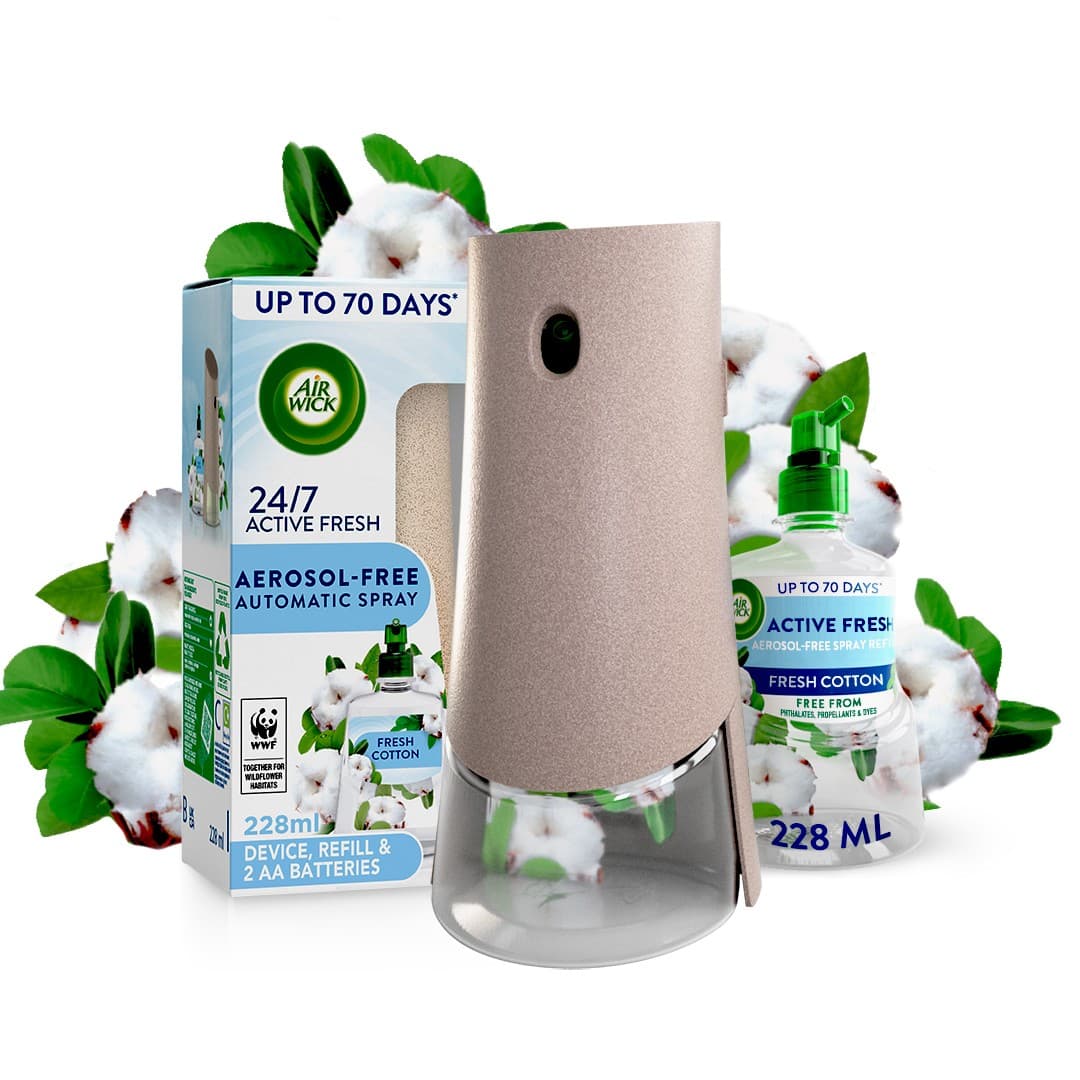 The Air Wick Active Fresh Range - Air Freshener Autosprays & Room