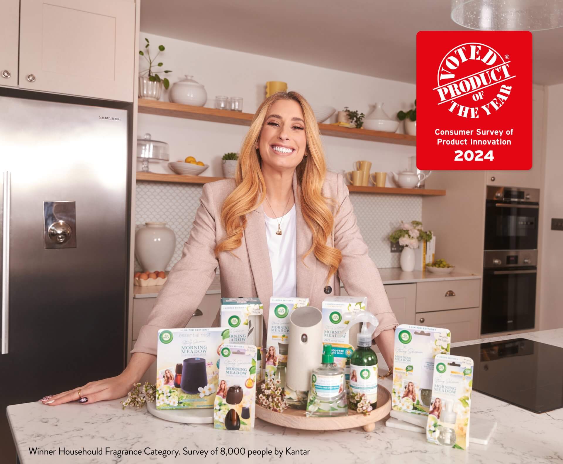 Air Wick Stacey Solomon Morning Meadow Jasmine & Green Apple Meadow Product of the Year