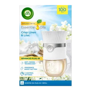 Crisp Linen & Lilac Advanced Electrical Plug-In Kit 19ml