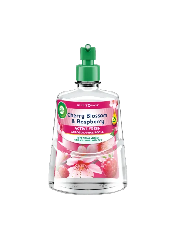Cherry Blossom & Raspberry Aerosol-Free Automatic Spray Refill 228ml