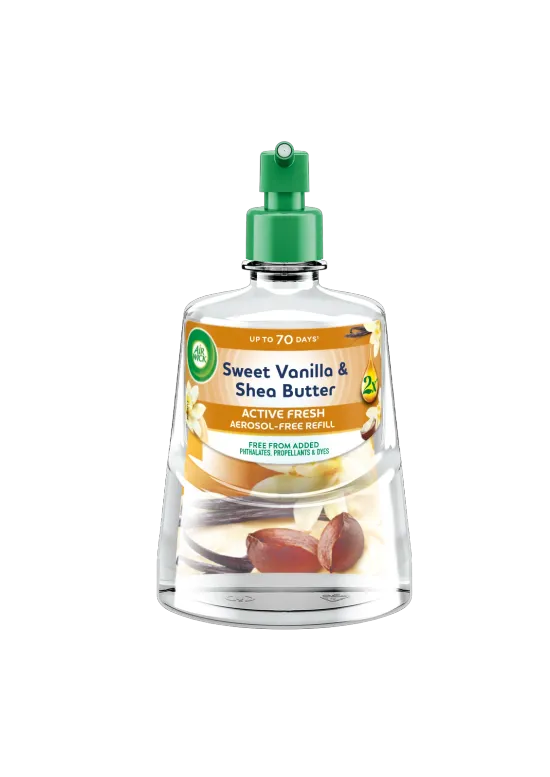 Sweet Vanilla & Shea Butter Aerosol-Free Automatic Spray Refill 228ml