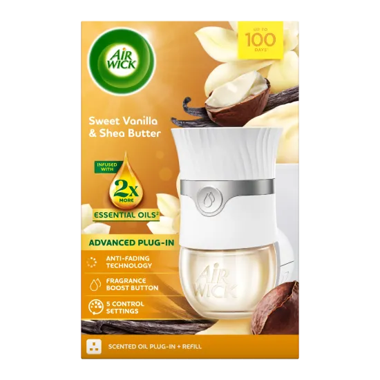 Sweet Vanilla & Shea Butter Advanced Electrical Plug-In Kit 19ml